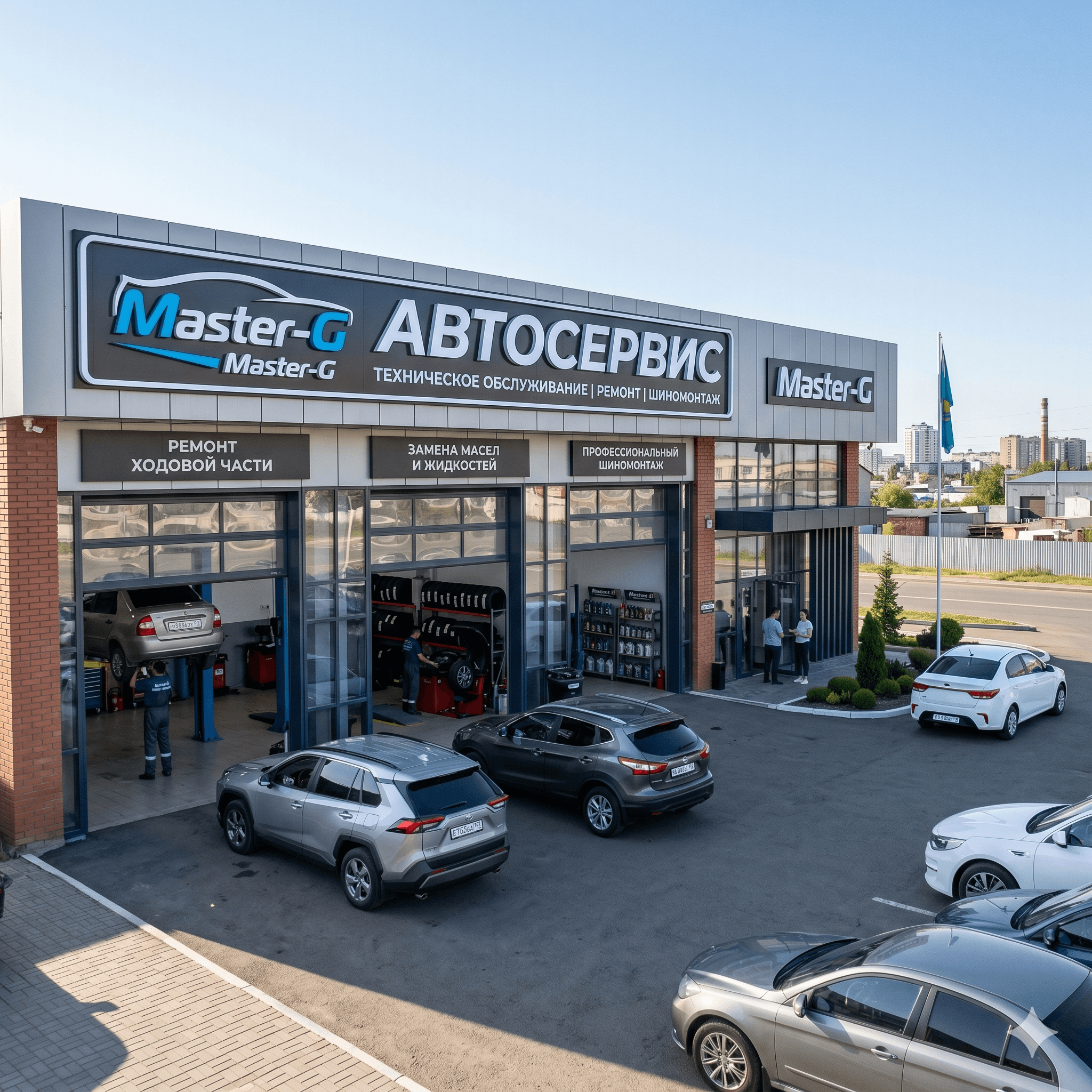 Универсальный сервисный центр по обслуживанию легковых автомобилей Автосервис "Master-G"
