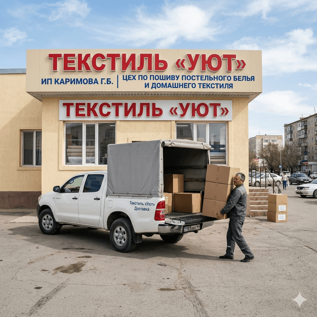 Цех по пошиву постельного белья и домашнего текстиля «Текстиль «Уют»»